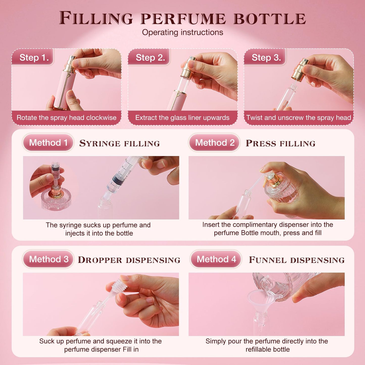 Atomizer Perfume Spray Bottle